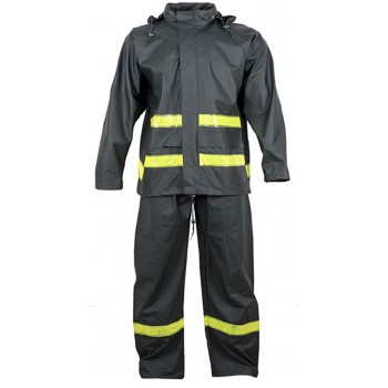 TRAJE PU/PVC ALASKA VERDE PETROLEO