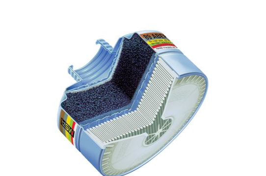 CANISTER CO-NO-HG-P3 (GASES NITROSOS, MONÓXIDO DE CARBONO Y MERCURIO)