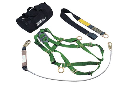 KIT MECÁNICO (INCLUYE: 1 ARNÉS 3 ARGOLLAS GRAVITY URETANO PN 10155875, 1 LÍNEA DE VIDA DE CABLE CON ABSORBEDOR 1,8 METROS GANCHO ESCALA PN 10099974, RETRÁCTIL PFL 3 METROS DE CABLE GANCHO ESCALA 63203- 00BCA, 2 CINTA ANTITRAUMA PN 10063431, 1 ANCLAJE DE C