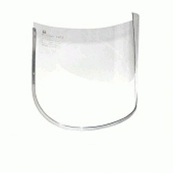 VISOR POLICARBONATO CON RIBETE ALUMINIO 8 X 16