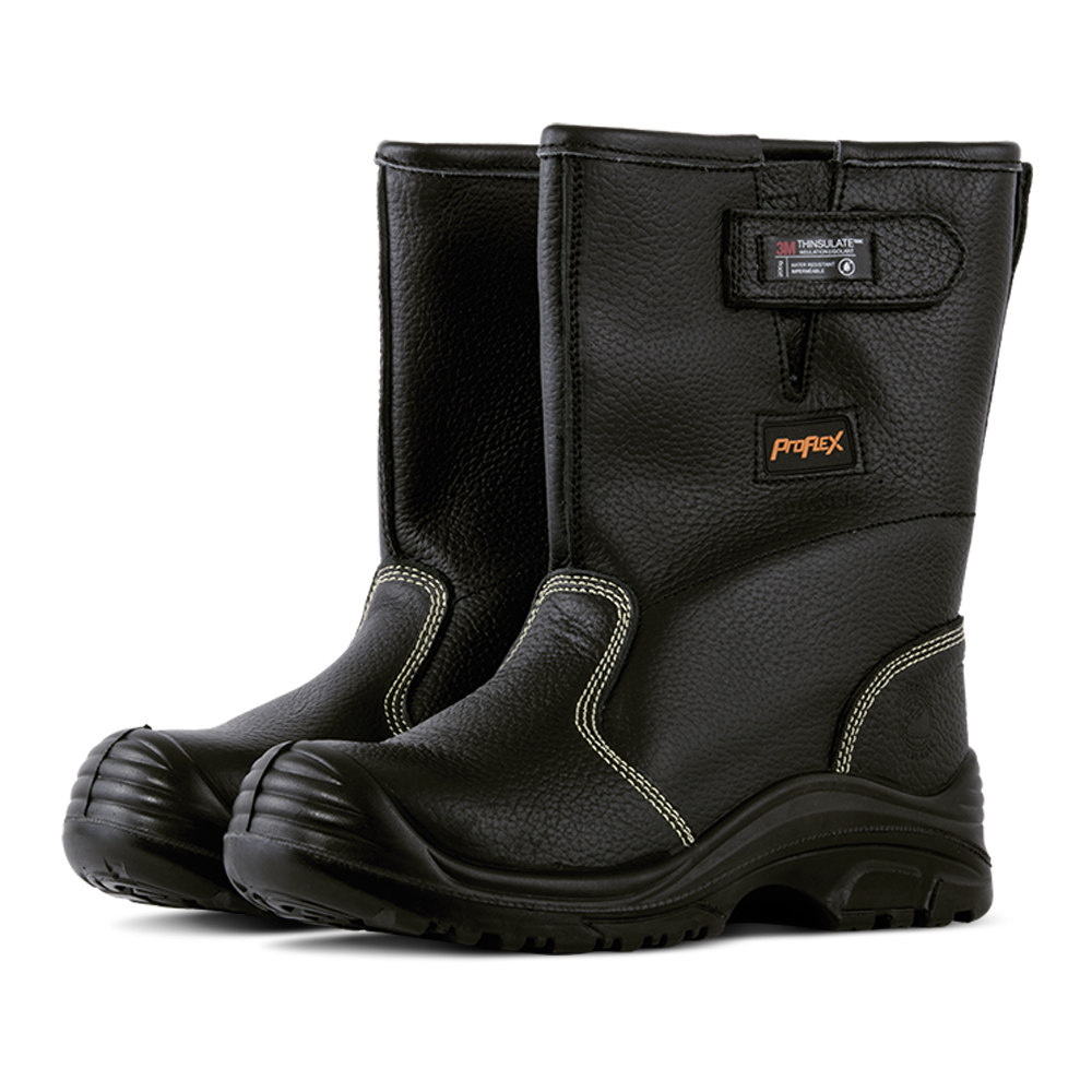 BOTA SOLDADOR PROFLEX 111,ACERO,ANTICLAVO, AISLANTE THINSULATE, CAUCHO/PU (PF0111NDPT)