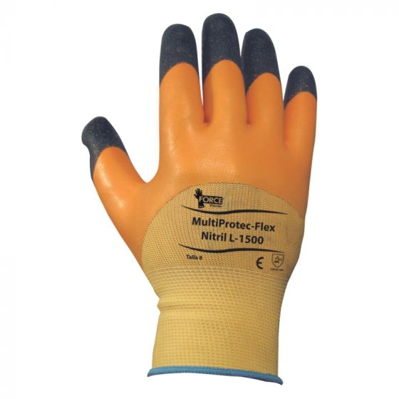 GUANTE MULTIPROTEC-FLEX NITRIL L-1500 T/M-8