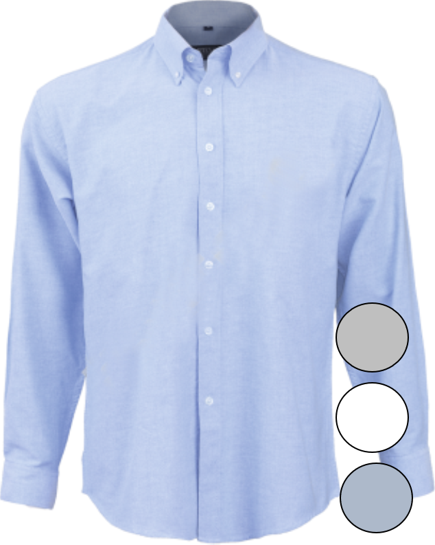 CAMISA OXFORD 70/30 M/L