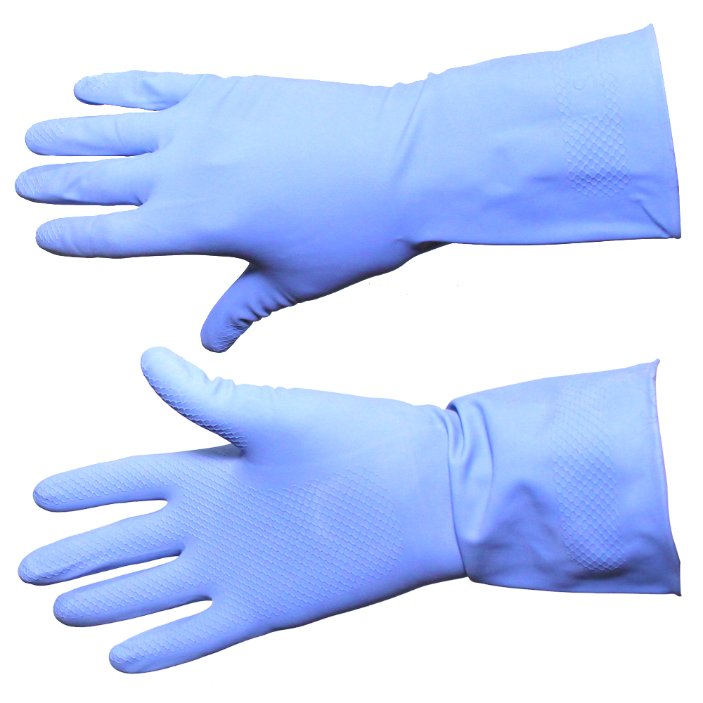 GUANTE LATEX DOMESTICO AZUL HOUSEGUARD (copiar)