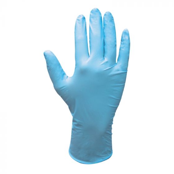 GUANTE NITRILO AZUL S/POLVO CLEAN CARRIER T/M