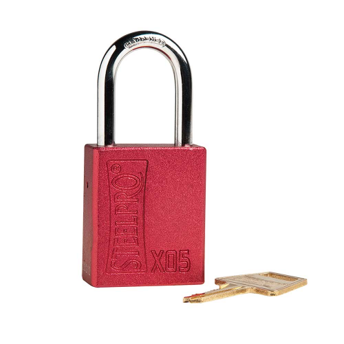CANDADO LOCK OUT STEELPRO X-05 C/ROJO