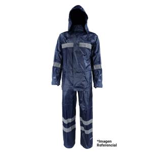 TRAJE DE LLUVIA C/CINTA REFLECTANTE