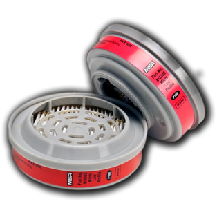 FILTRO MECÁNICO ADVANTAGE TIPO P100 LOW PROFILE - PARTÍCULAS (PAQ 2 UNID.)