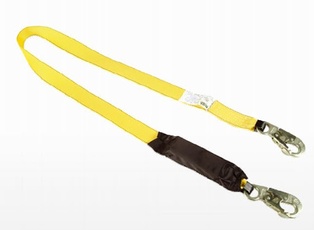 LÍNEA DE SEGURIDAD C/SHOCK ABSORBER GANCHO ESTÁNDAR 1,2 METROS