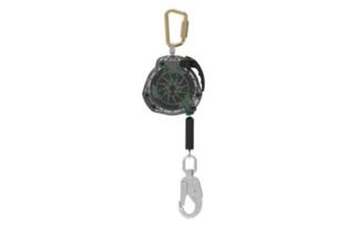 RETRÁCTIL V-TEC CON GANCHO ESTÁNDAR GIRATORIO, 6 METROS, DE CABLE DE ACERO GALVANIZADO