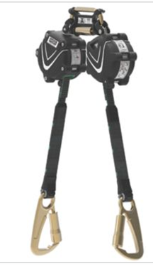 PFL V-SHOCK DOBLE PARA AUTOANCLAJE CON GANCHO FP5K, 2,7 METROS DE CINTA