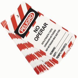 TARJETAS LOCKOUT NO OPERAR