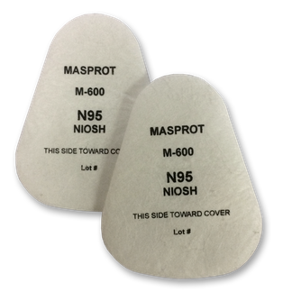 FILTRO M600 (PAD) N95 PARTICULAS S/ACEITE