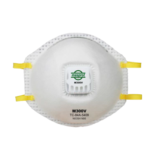 RESPIRADOR N95 MASPROT M300V (C/VALVULA) CAJA/10 UND