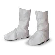 POLAINA CUERO SOLDADOR BESTGUARD CON VELCRO (PAR)