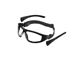 BANDA ELVEX COLOR NEGRO CON BROCHE NARANJA