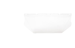 VISOR POLICARBONATO V-GARD CONTORNEADO 20.3 CM X 43.2CM X 1 MM