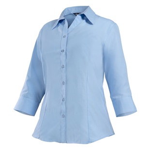 BLUSA OXFORD M/3/4 C/CELESTE T/XXL