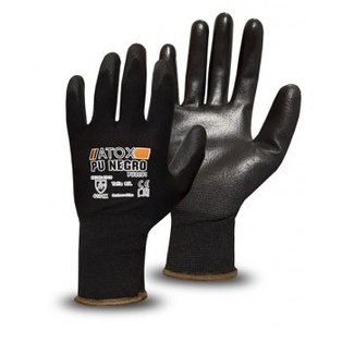 GUANTE NYLON NEGRO, PALMA POLIURETANO T/S (copiar)