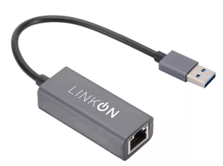 ADAPTADOR USB A RJ45 LINKON LAN ETHERNET 10/100/1000 MBPS