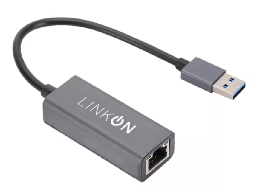 ADAPTADOR USB A RJ45 LINKON LAN ETHERNET 10/100/1000 MBPS