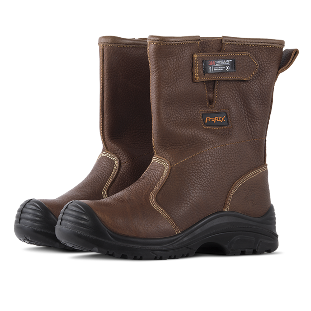BOTA PROFLEX 0111,ACERO,ANTICLAVO, AISLANTE, THINSULATE, CAUCHO PF0111CDPT