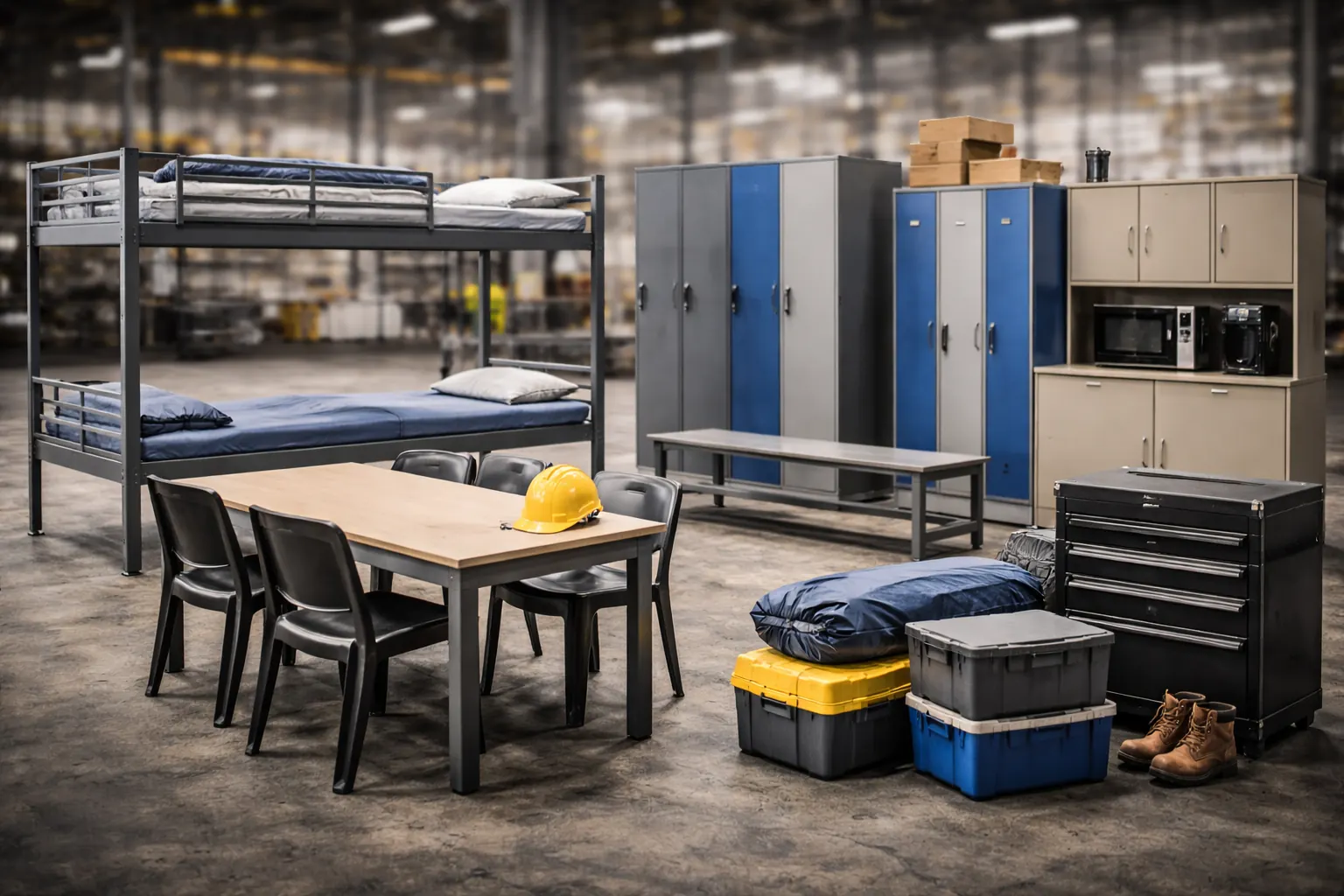 Mobiliario y Proyectos de Campamento