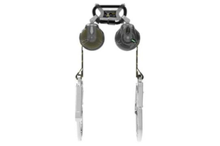 MINI PFL V-TEC DOBLE CON GANCHO ESCALA AL36CL, 1.8 METROS DE CINTA