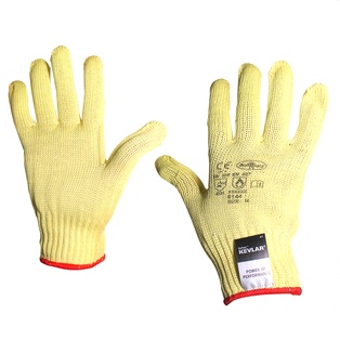 PACK 10 GUANTE KEVLAR RESISTENTE AL CORTE Y A ALTAS TEMPERATURAS